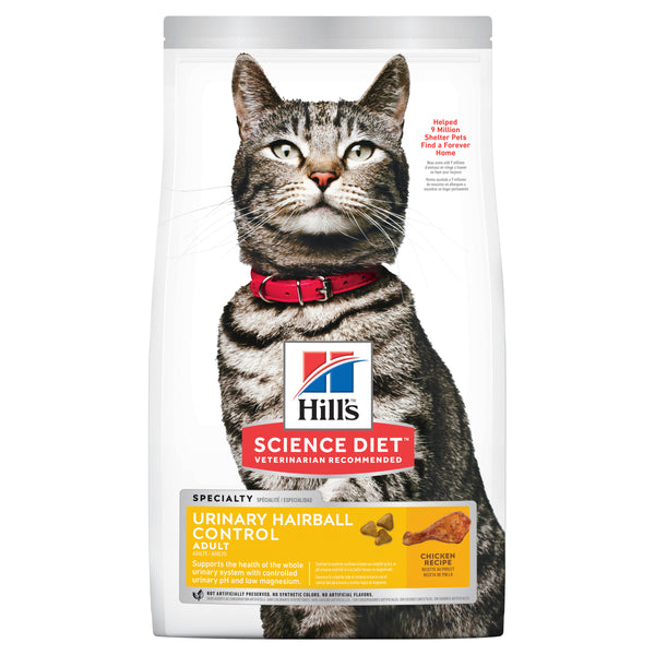 Hills Science Diet Adult Urinary Hairball Control