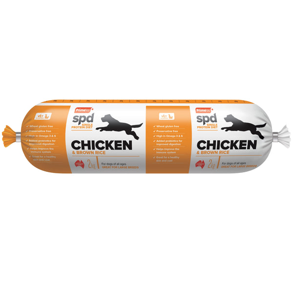 Prime SPD Chicken & Brown Rice Loaf