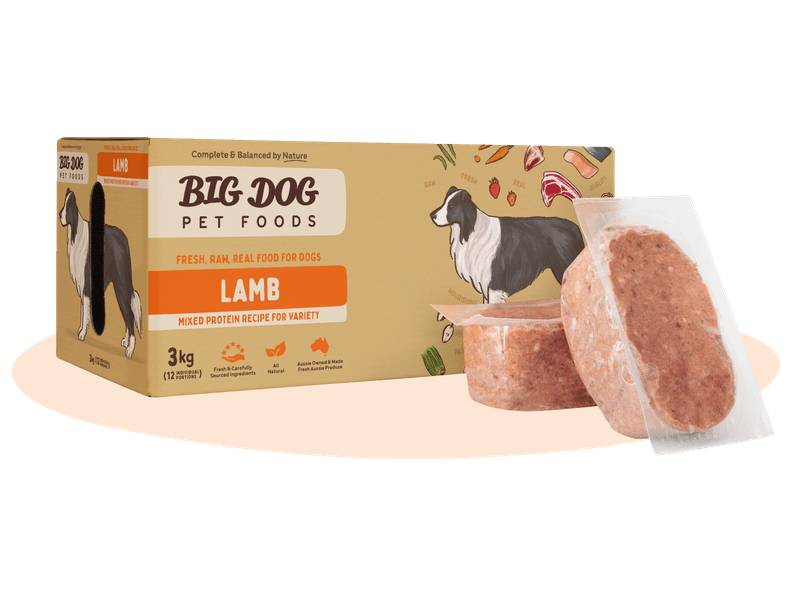 Big Dog BARF Lamb 3kg