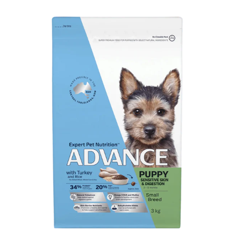 Advance Puppy Sensitive Skin & Digestion SB with Turkey