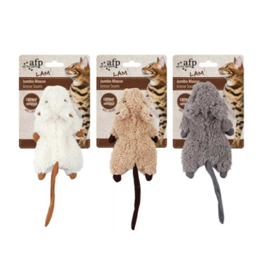 LAM CAT Jumbo Crinkle Catnip Rodent