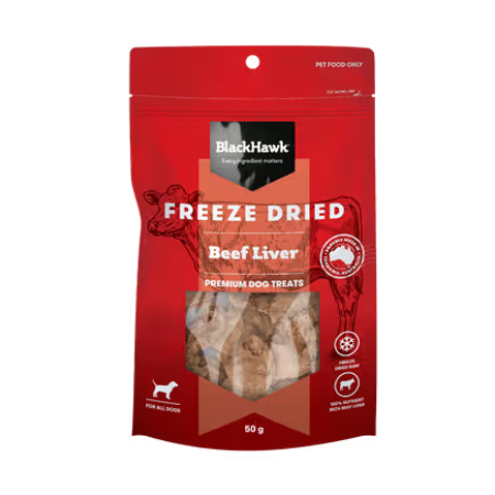 Black Hawk Freeze Dried Beef Liver