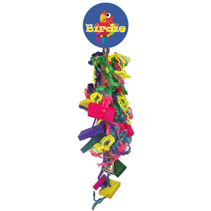 Birdie Wood Wicker Hang