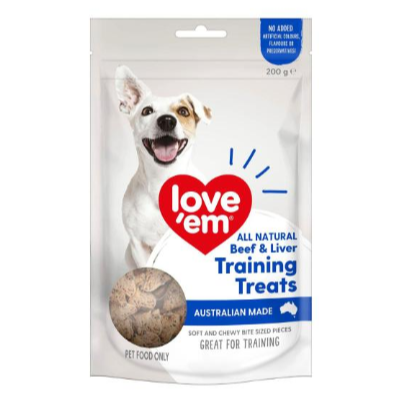 Love Em Beef liver Training Treat 200g