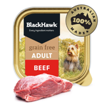 Black Hawk Dog Grain Free Beef Trays