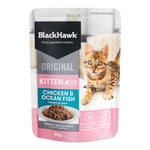 Black Hawk Kitten Chicken & Ocean Fish Pouch
