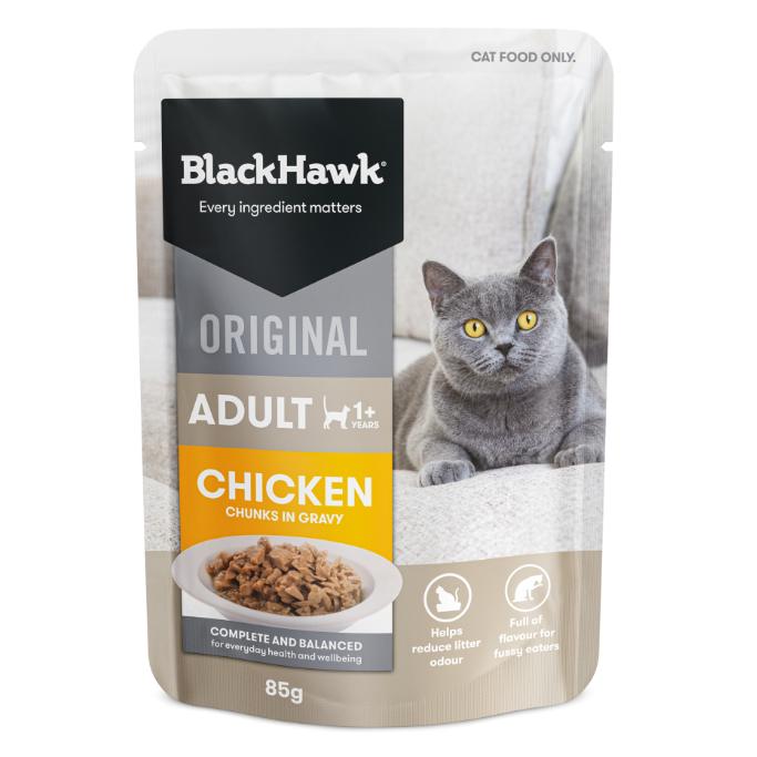 Black Hawk Cat Chicken Pouches