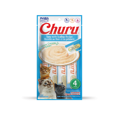 Churu Cat Tuna & Scallop 14g x 4