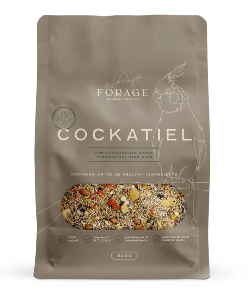 Forage Gourmet Cockatiel Blend