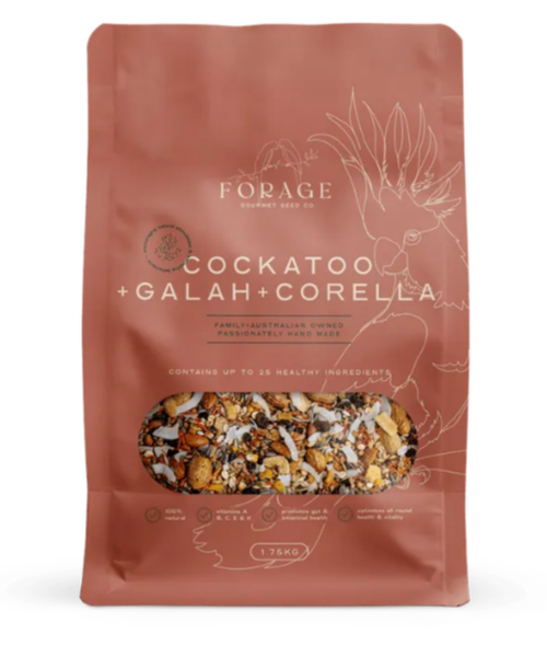 Forage Gourmet Galah Cockatoo Corella Blend
