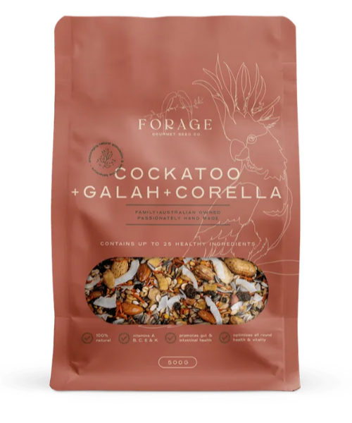 Forage Gourmet Galah Cockatoo Corella Blend