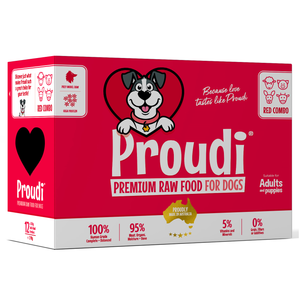 Proudi Red Meat Combo for Dogs 2.4kg