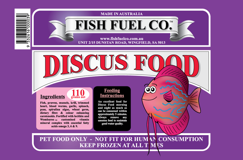 Fish Fuel Discus Food 110g (Instore Pick up Only) – Tails Pet Centre