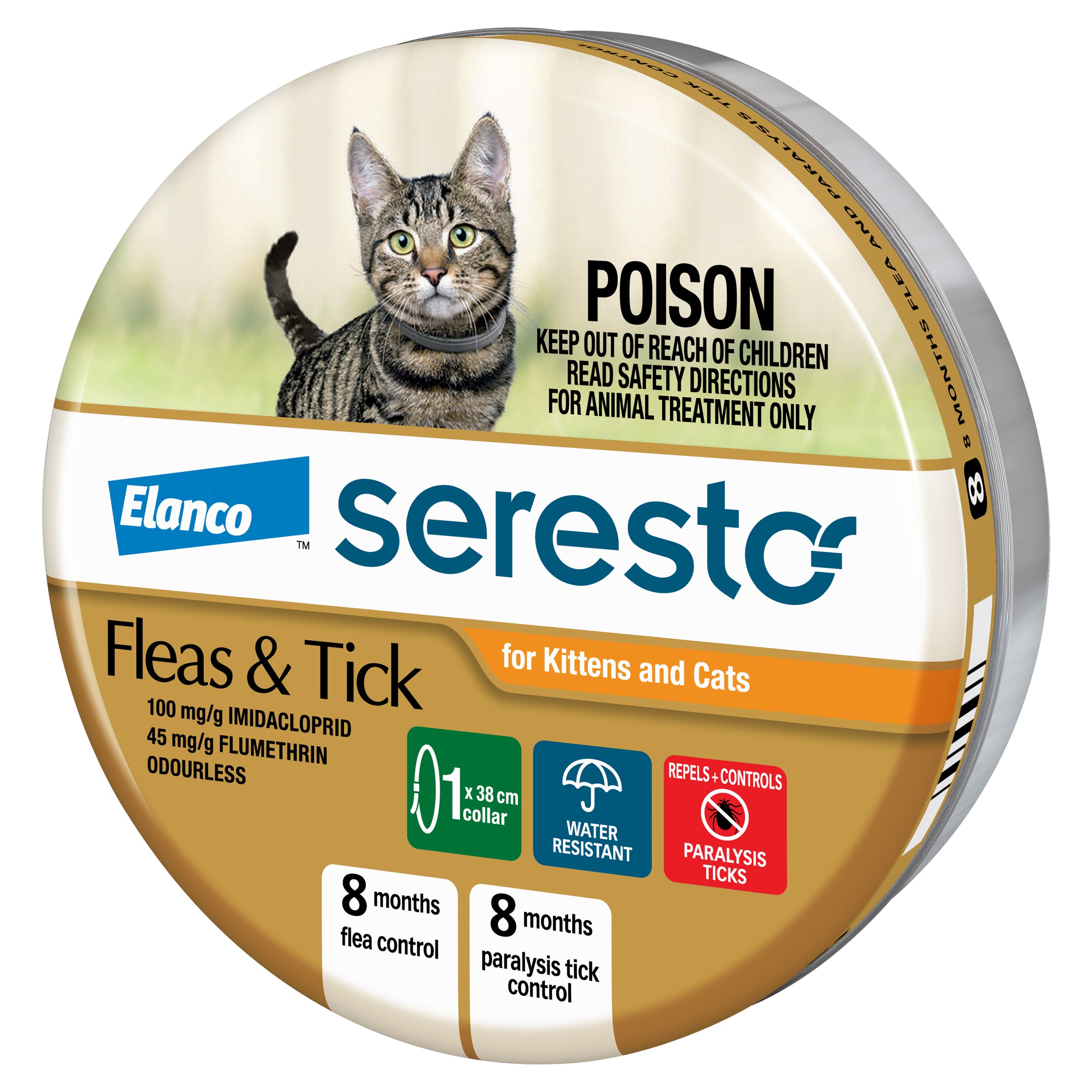 Seresto Flea & Tick Collar for Kittens & Cats