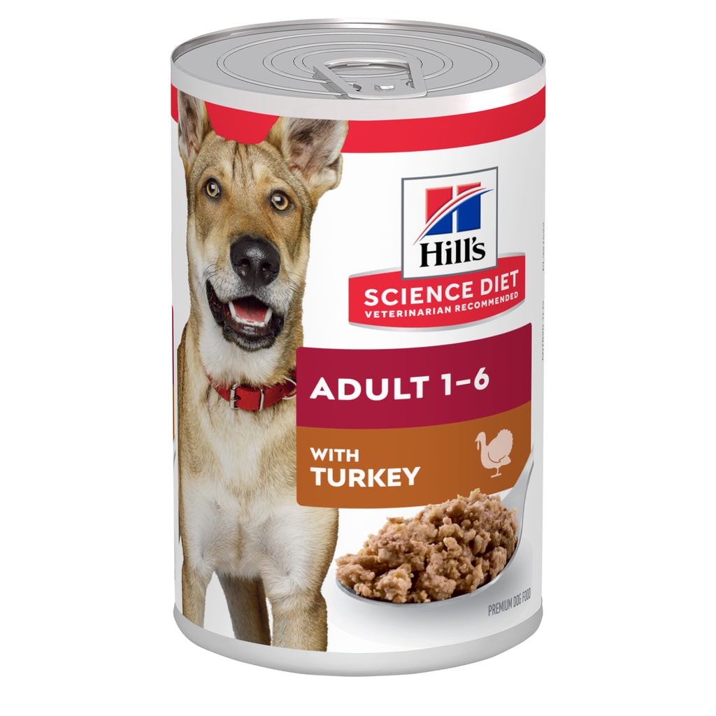 Hills Science Diet Adult Turkey Cans 370g