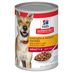 Hills Science Diet Adult with Chicken and Barley Cans