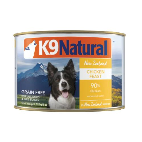 K9 Natural Lamb & King Salmon Feast Can 170g