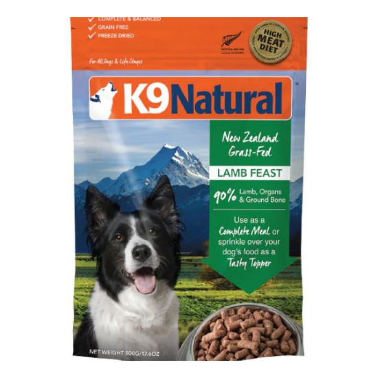 K9 Natural Lamb Feast Freeze-Dried 500g