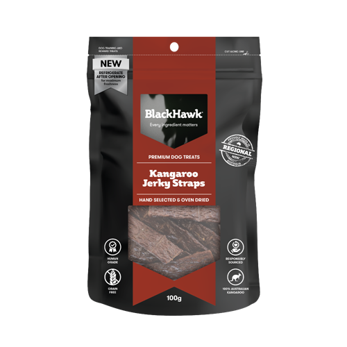 Black Hawk Kangaroo Jerky Straps 100g