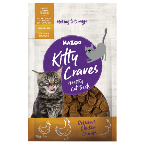 Kazoo Kitty Craves Chicken 75g