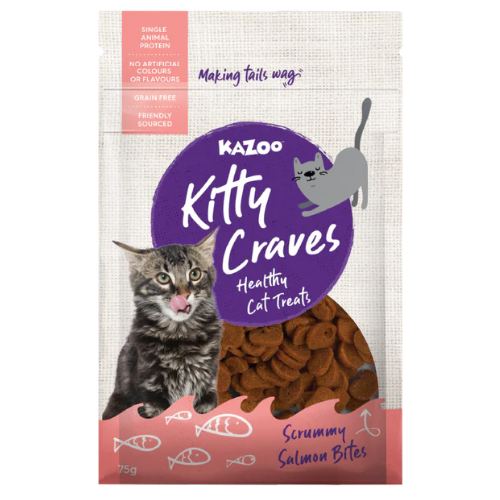 Kazoo Kitty Craves Salmon 75g