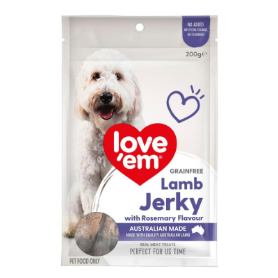 Love Em Lamb Jerky 200g