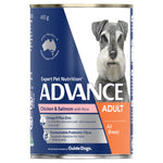 Advance All Breed Chicken & Salmon with Rice 410g