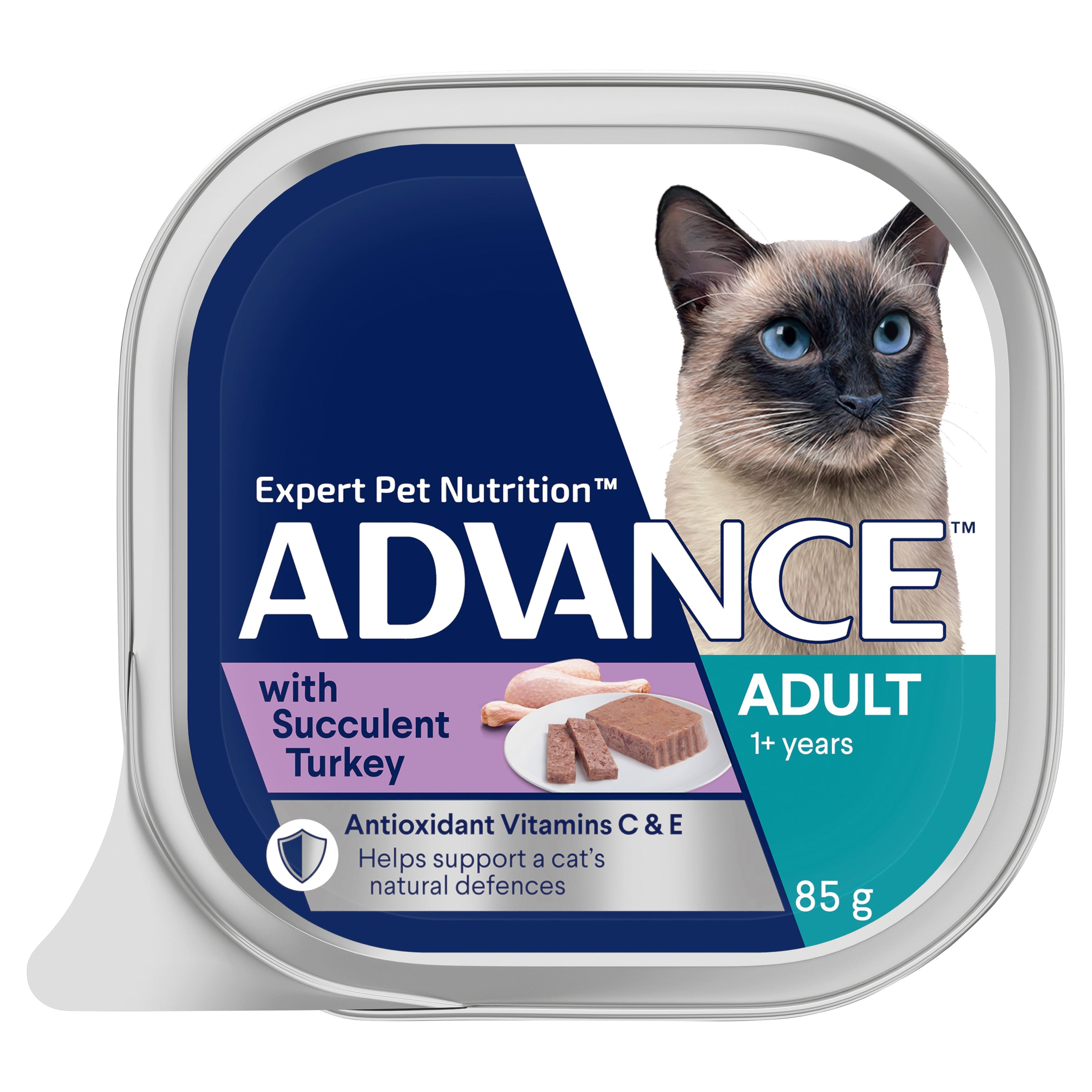 Advance Adult with Succulent Turkey 85g