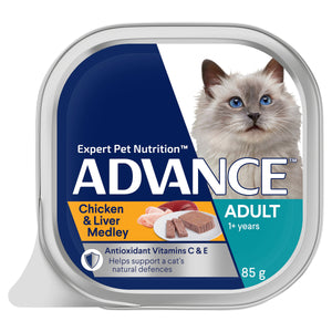 Advance Cat Chick and Liver Medley 85g