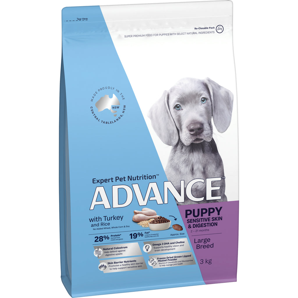 Advance Puppy Sensitive Skin & Digestion LB with Turkey