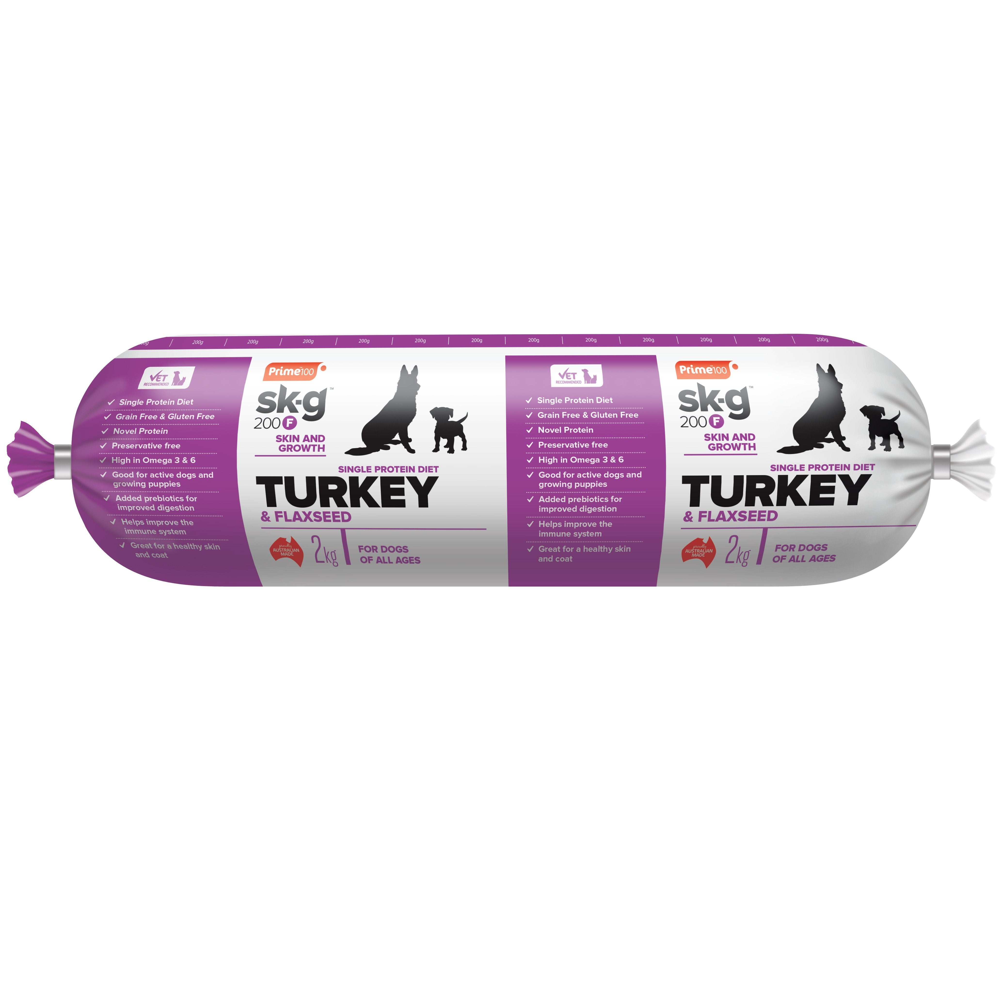 Prime SK-D Turkey & Flaxseed Loaf