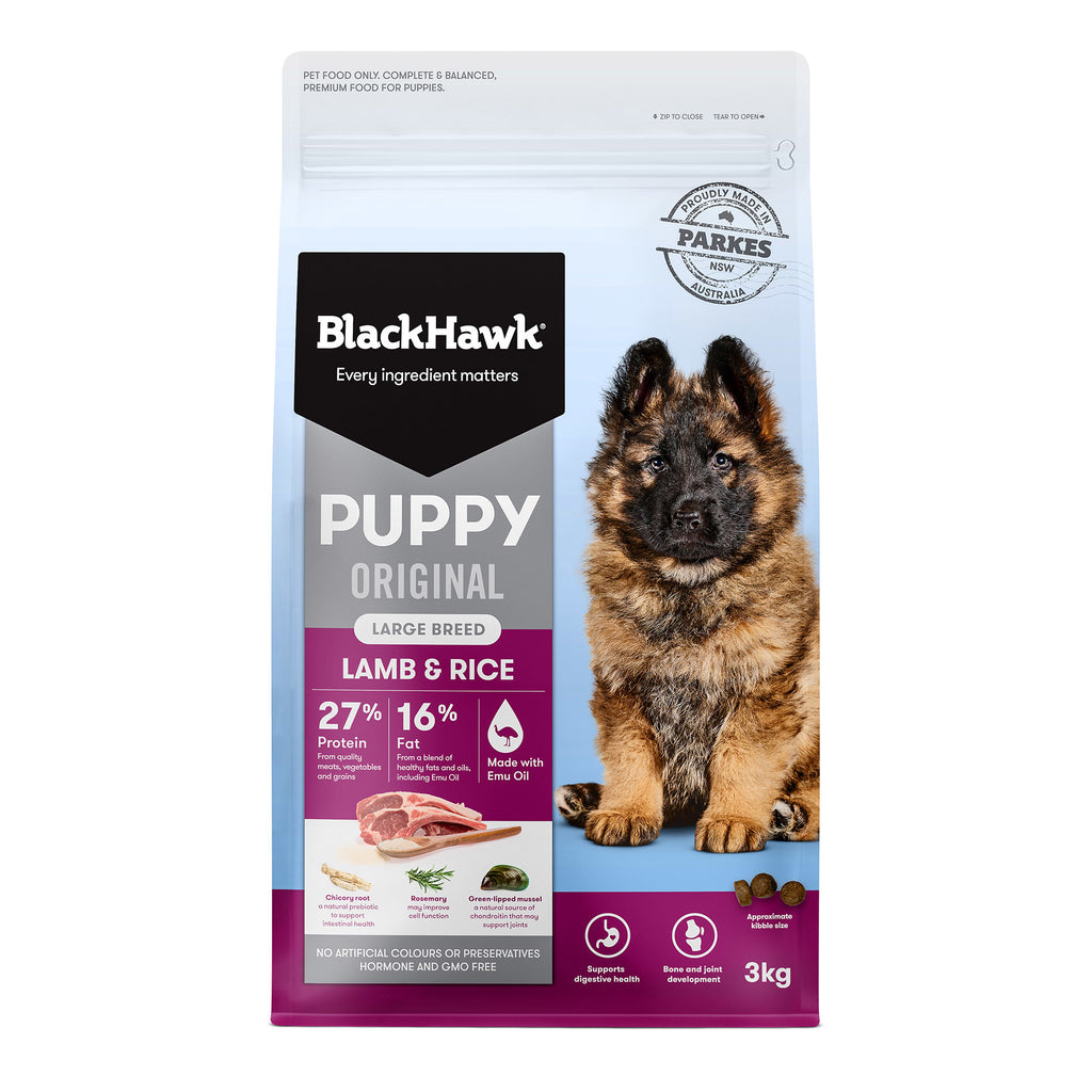 Black Hawk Puppy Large Breed Lamb & Rice