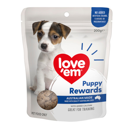 Love Em Puppy Rewards Liver 200g