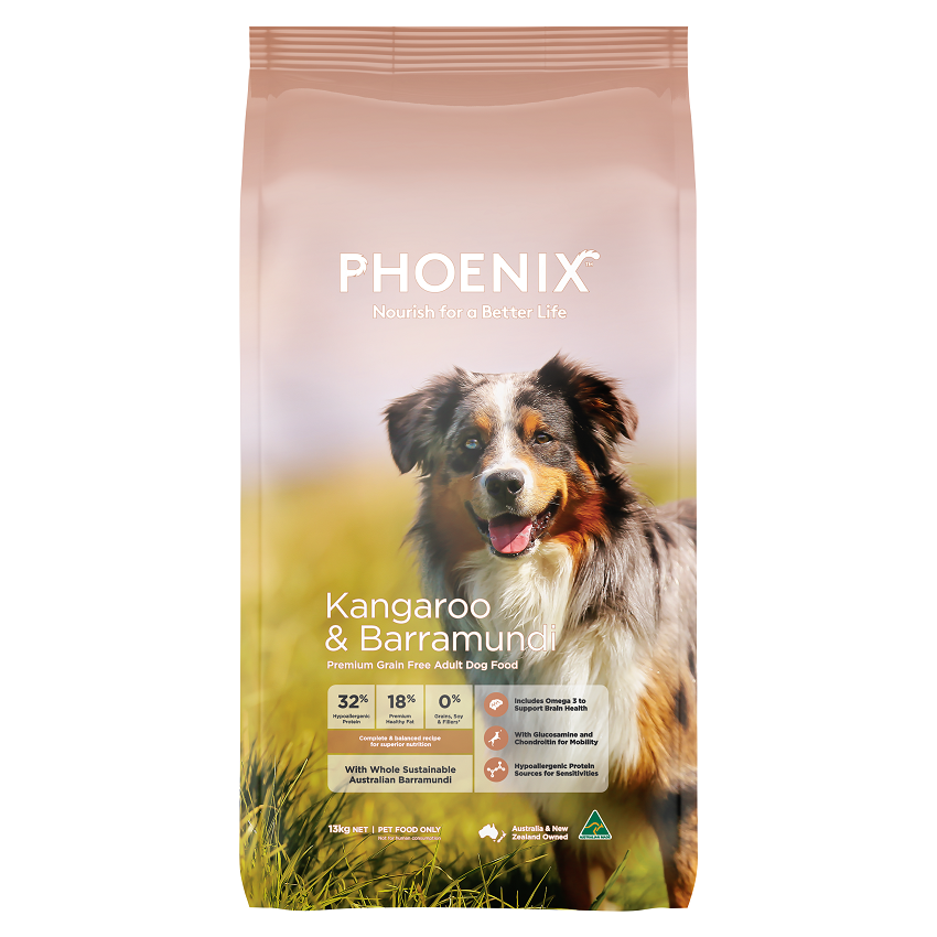 Phoenix Kangaroo and Barramundi