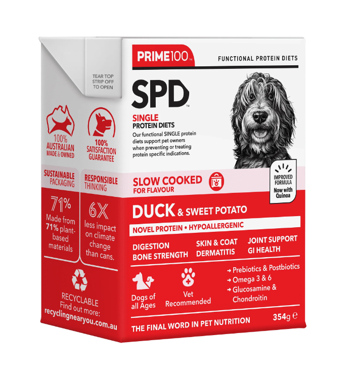 Prime SPD Slow Cooked Duck & Sweet Potato