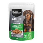 Black Hawk Adult Small Breed Chicken & Vegetable Pouch