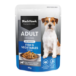 Black Hawk Adult Fish and Vegetables Pouches