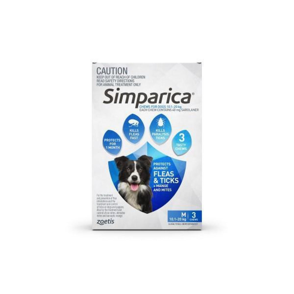 Simparica 10.1-20kg 3pk