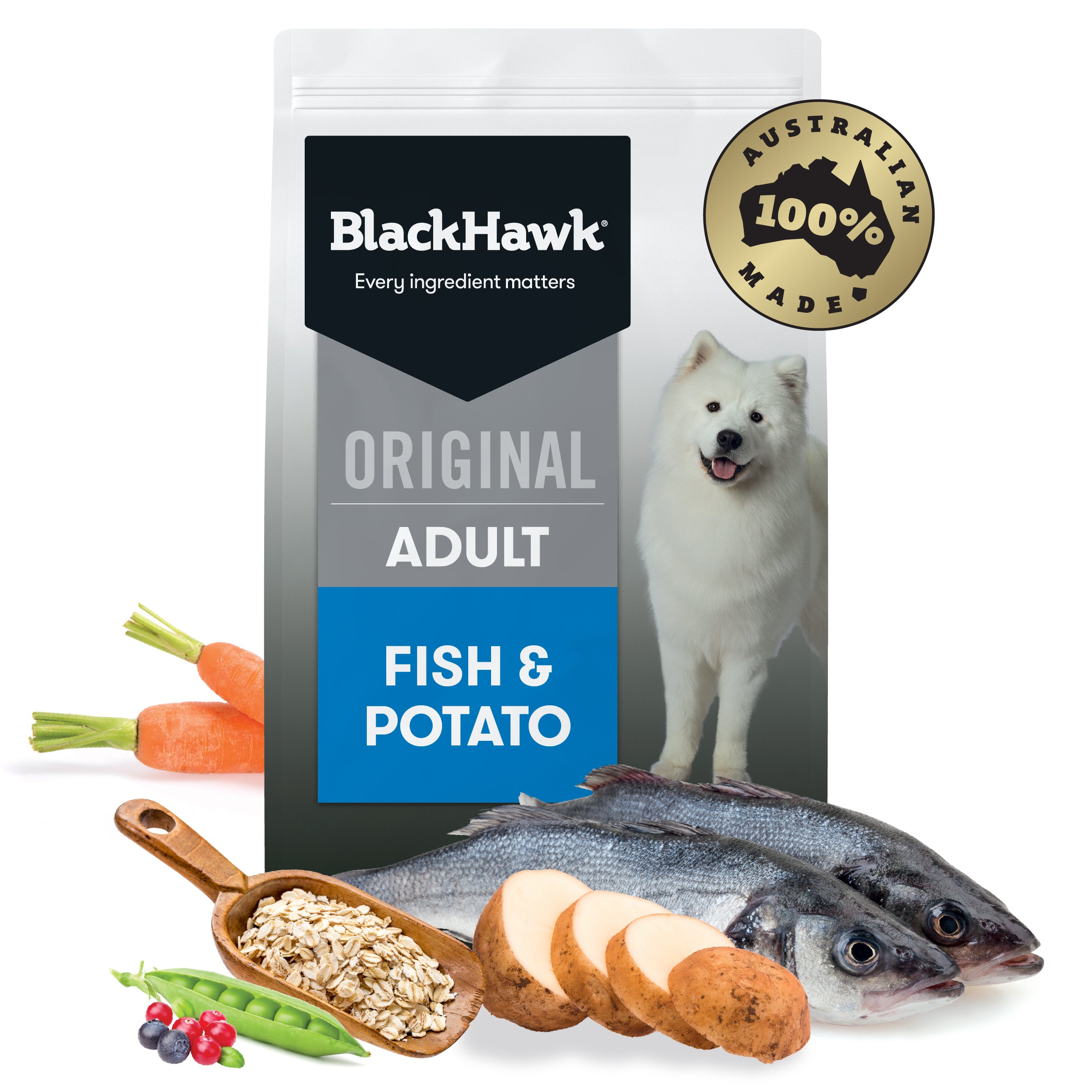 Black Hawk Fish and Potato