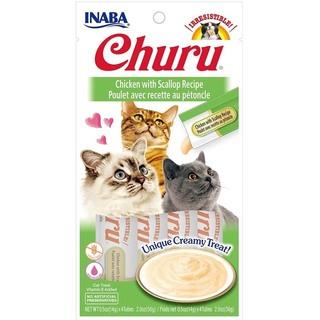 Churu Cat Chicken with Scallop 14g x 4