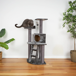 Kazoo Corner 3 Level Playground Cat Post