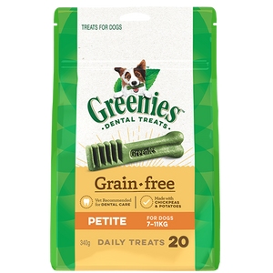 Greenies Treat Pack Grain Free Petite