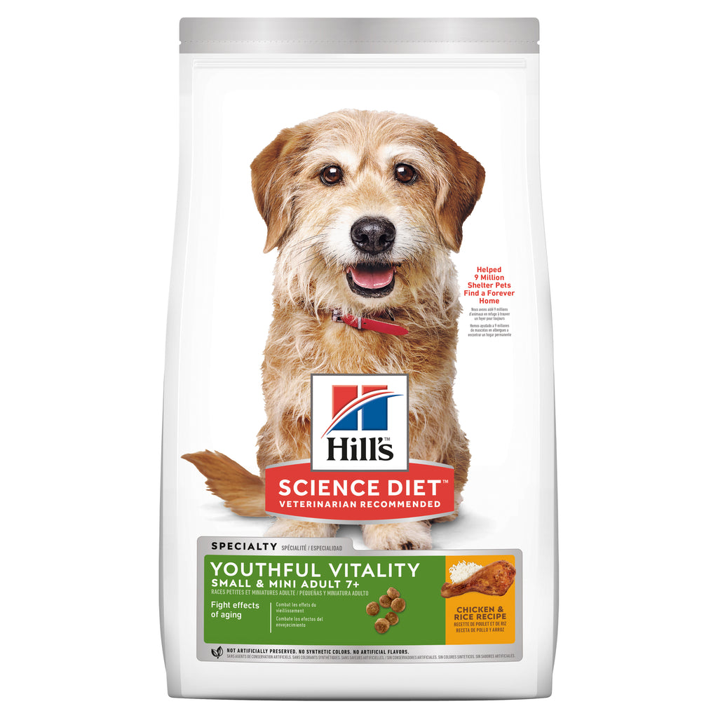 Hills Science Diet Youthful Vitality Small & Mini 1.58kg