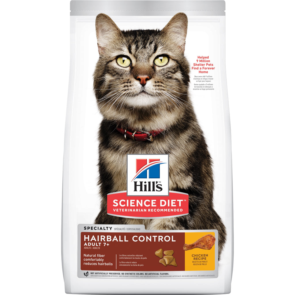 Hills Science Diet Cat Hairball Control Mature 2-4kg