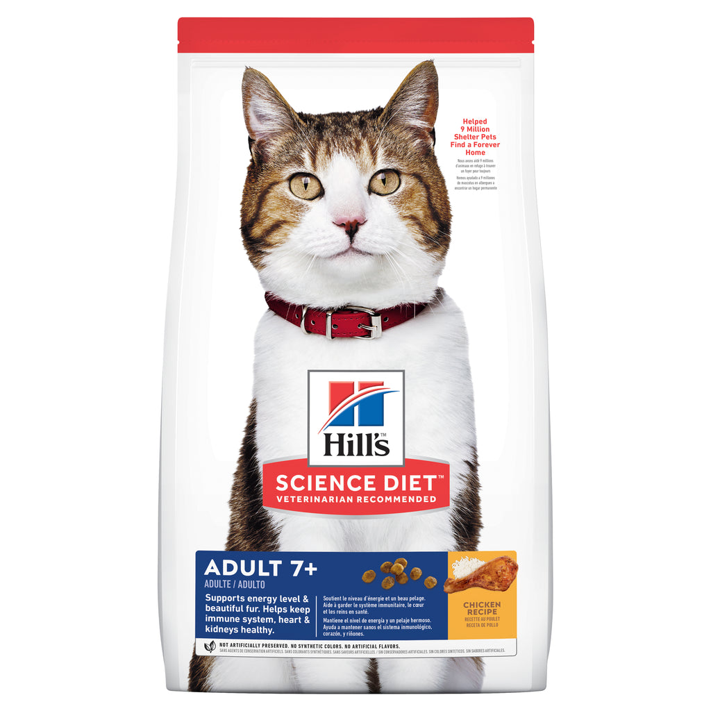Hills Science Diet Cat Adult 7+ 1.5 to 3kg