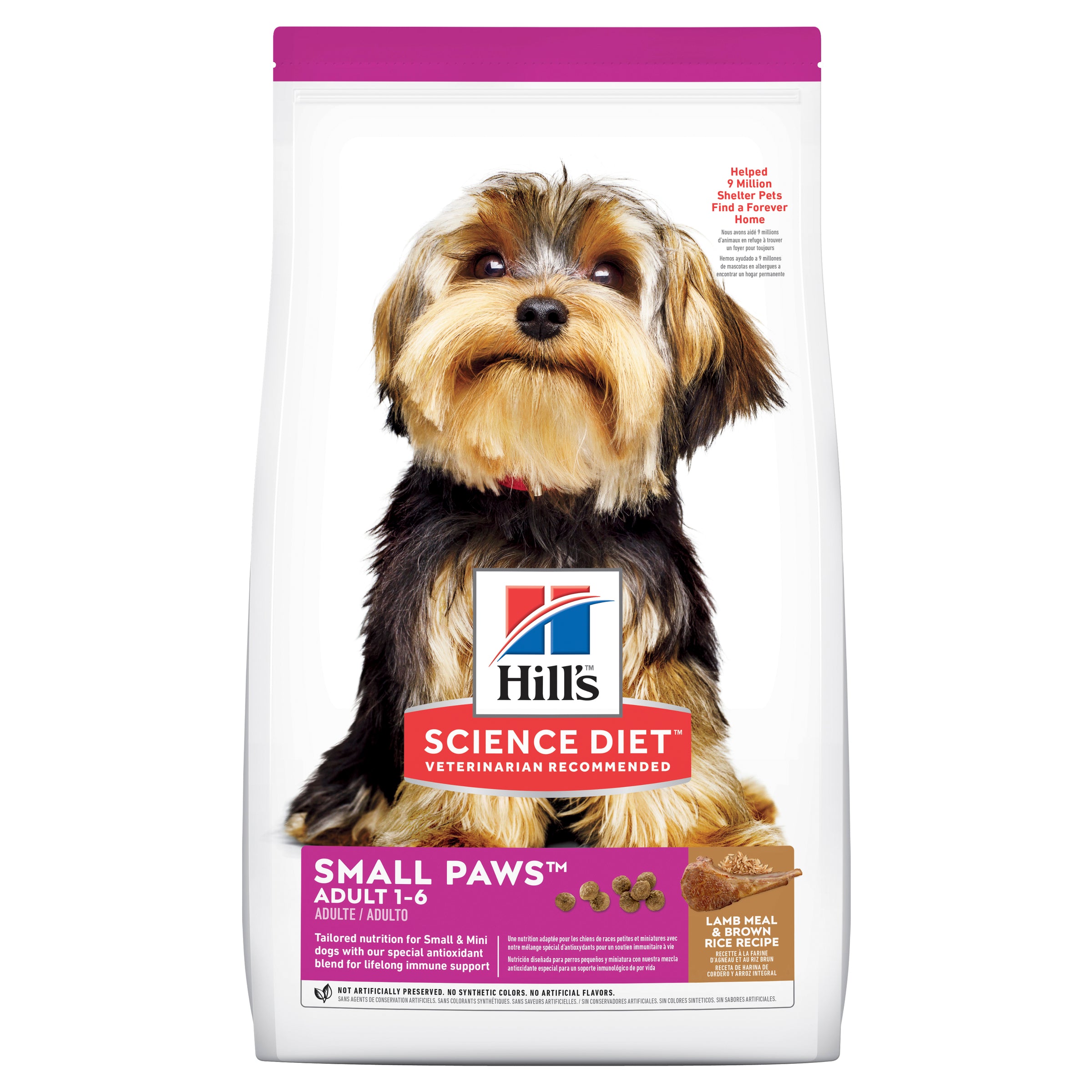 Hills Science Diet Small Paws Adult 1-6 Chicken 1.5-7.03kg