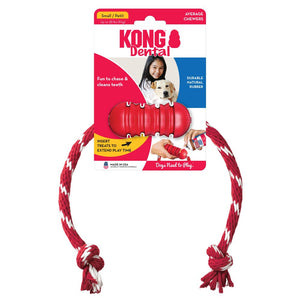 Kong Dental Chew & Rope Small