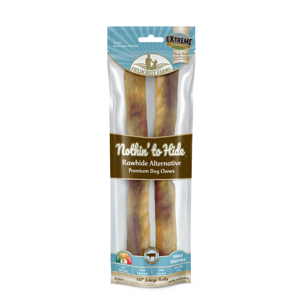 Nothin to Hide Large Beef Rolls 2 Pack