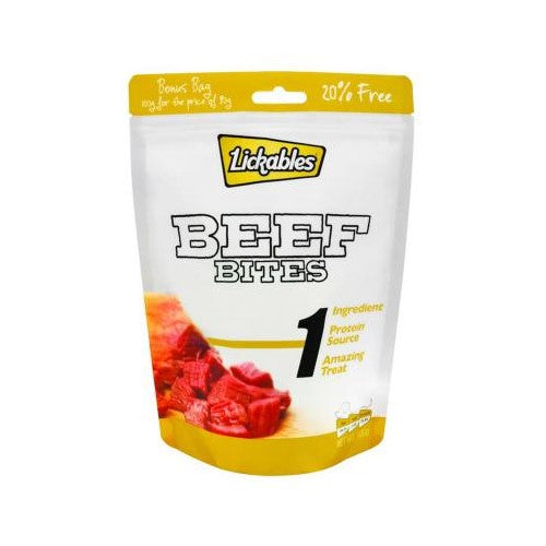 Lickables Beef Bites 100g