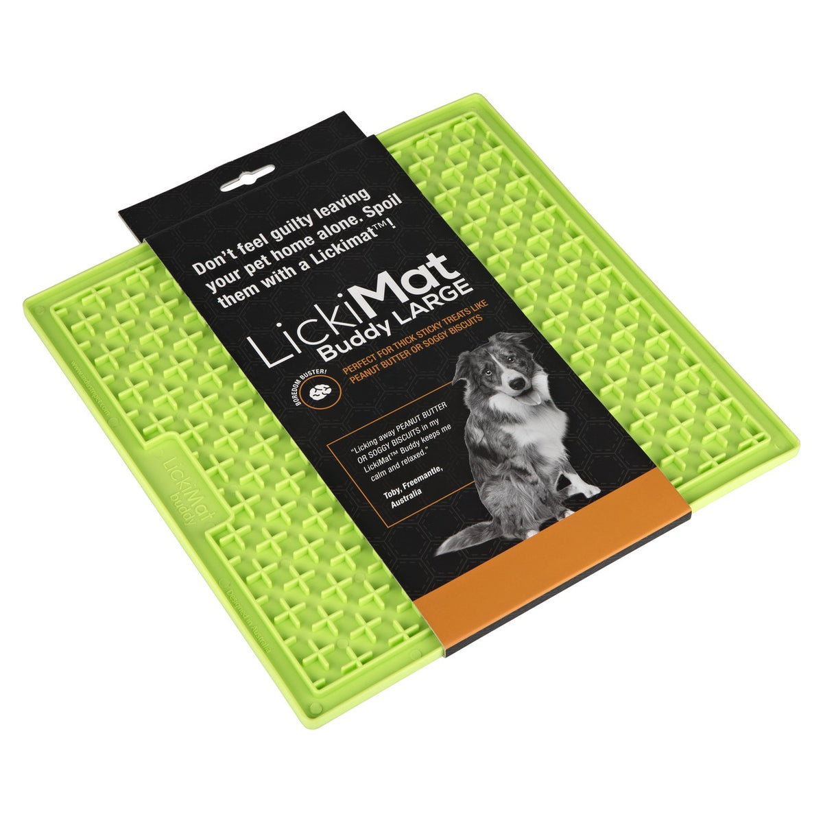 LickiMat Buddy Slow Feeder Mat L – Tails Pet Centre